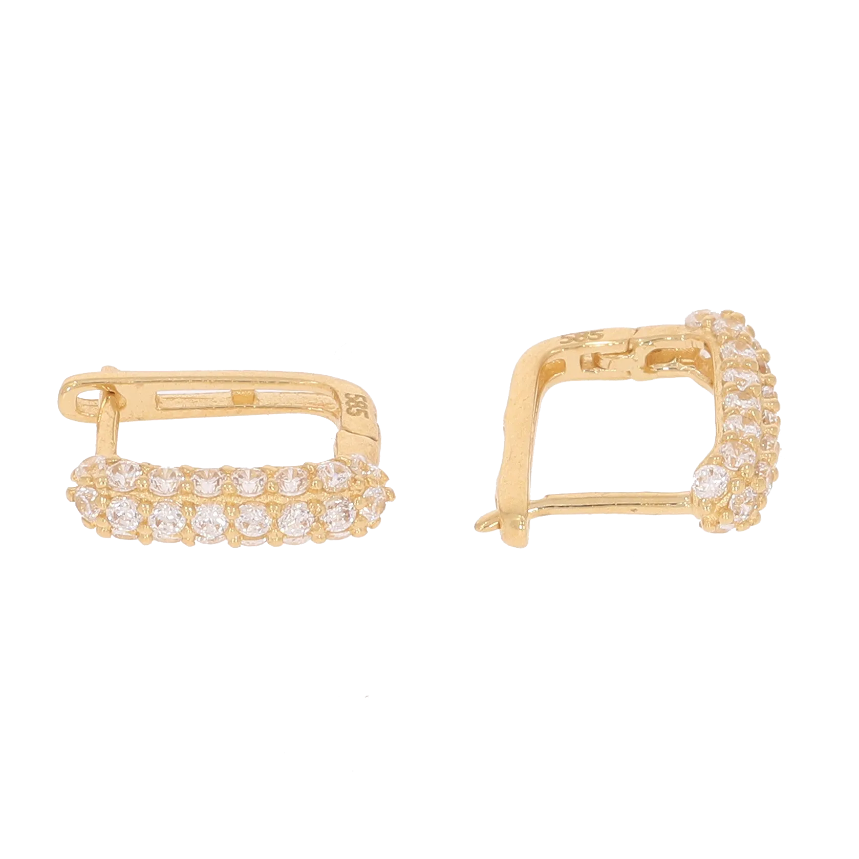 Kolczyki kanałowe 9,5x2,5mm